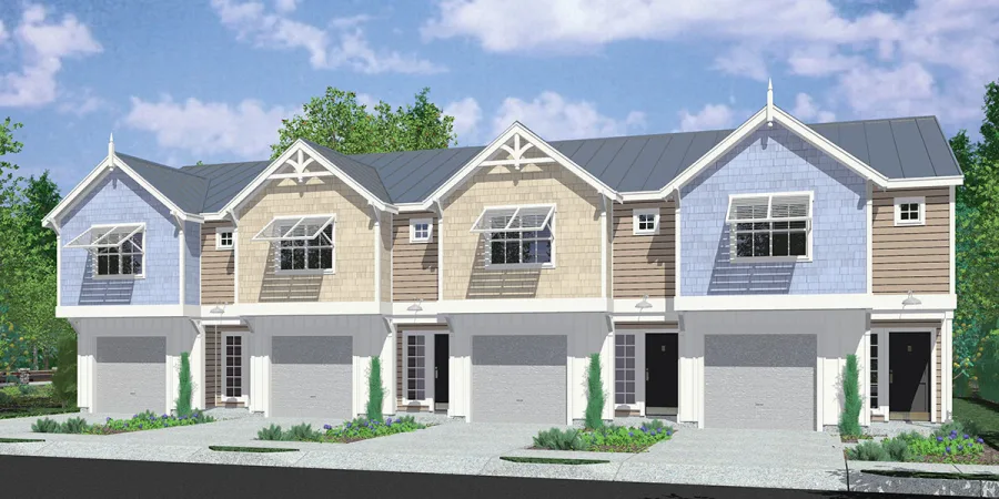 Heritage-Style Townhouse Row